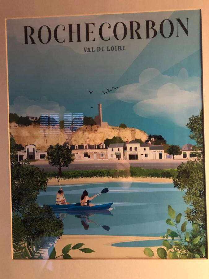 Les Palombes Appartement Rochecorbon Buitenkant foto
